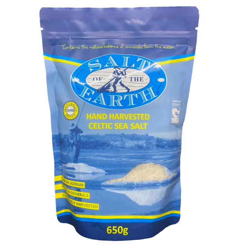 Salt of the Earth Celtic Sea Salt Coarse
